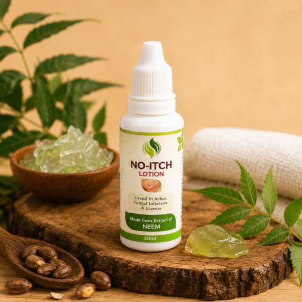 No-Itch Lotion (Neem Extract Formula) 🌿