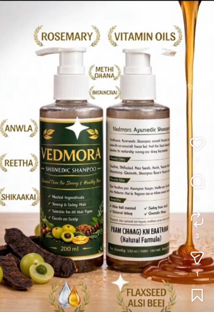 Vedmora Herbal Shampoo