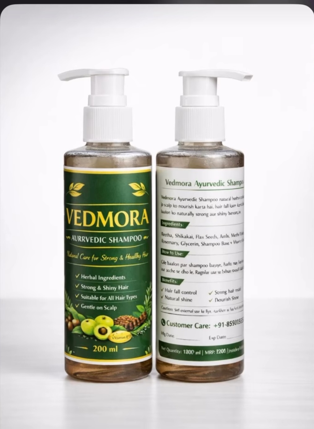 Vedmora Herbal Shampoo - Image 3